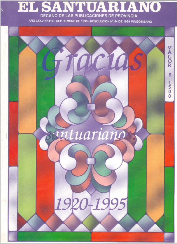 418 EL SANTUARIANO_Septiembre  1995